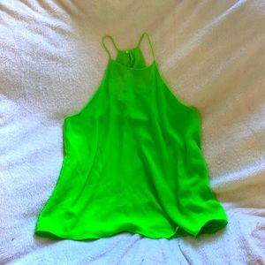 Zara | High Neck Chiffon Top NWOT